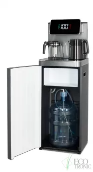 Кулер с чайным столиком Тиабар Ecotronic TB45-LE graphite 1